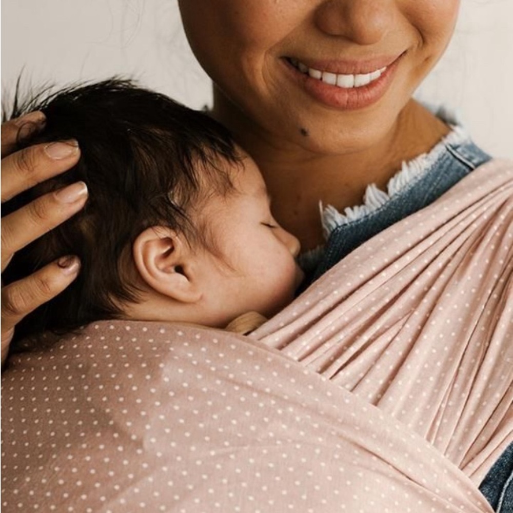 Solly Baby Pink Dots Wrap